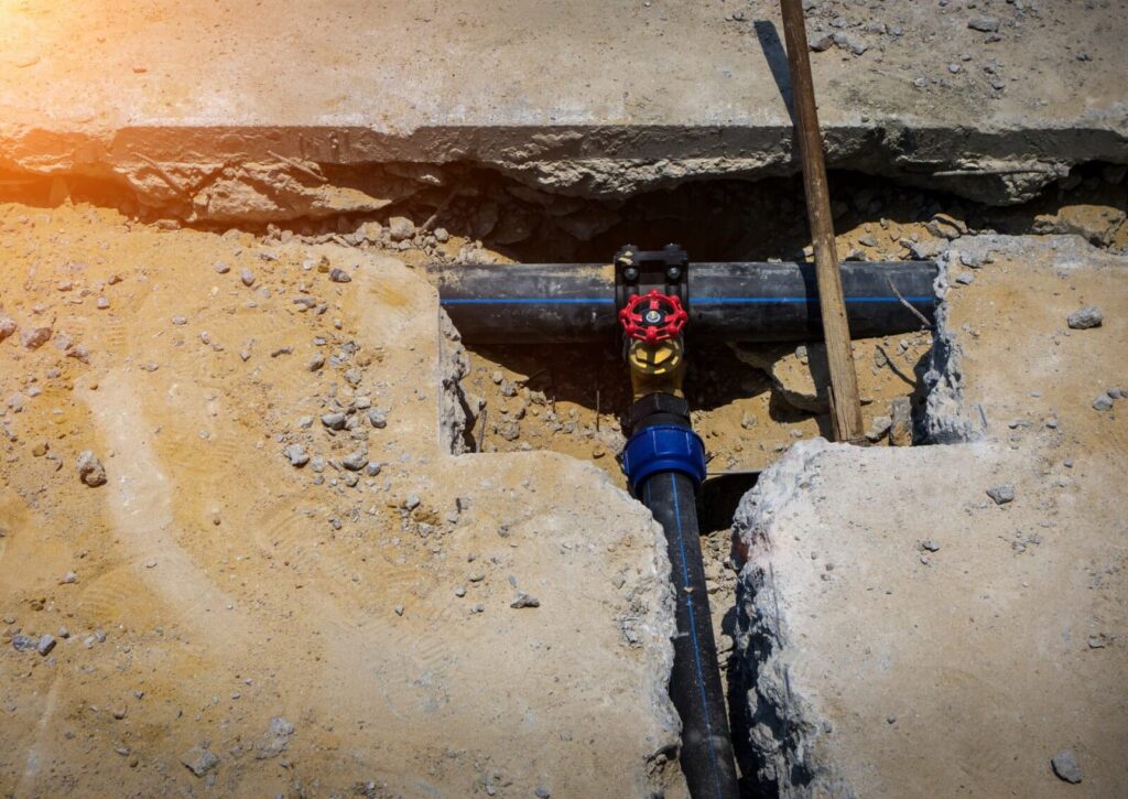 como achar um vazamento de água