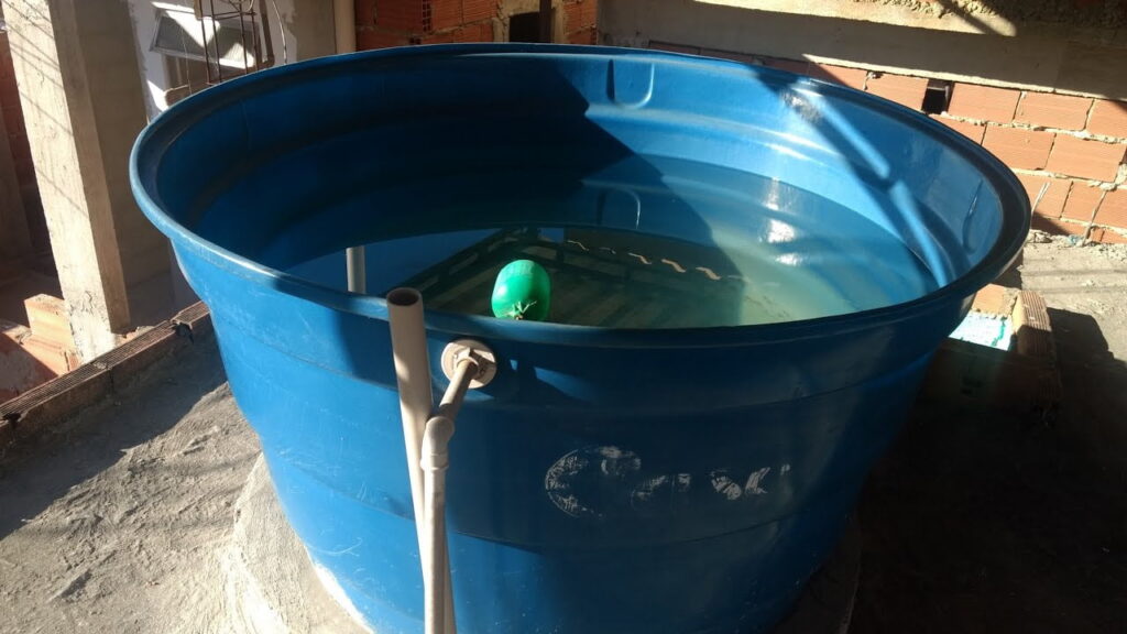 caixa d'água de polietileno