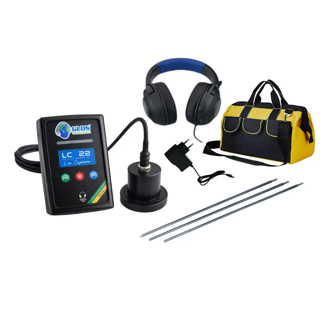 Equipamentos para detecção de vazamentos de água em aplicações profissionais