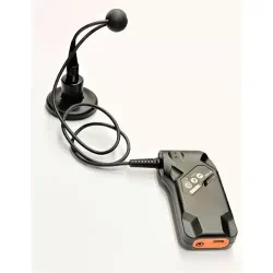 Perija Mini VPICK-UP HSS conectado ao sensor piezoelétrico externo